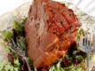 Baked Ham with Strawberry, Dijon, and Brown Sugar Glaze