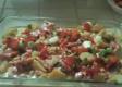 Baked Potato In Tahini Sauce
