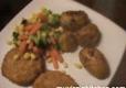 Baked Potatoes With Fishcakes & Vegetables