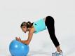 Ball Plank Roll Out 