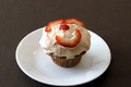 Strawberry Filled Banana Muffin