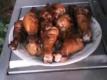 Barbecued Chicken Drumsticks