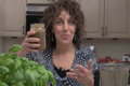 Basil Pear Green Smoothie