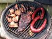 BBQ Chicken, Angus Fajitas & Beef Sausage