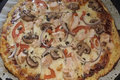 BBQ Chicken Pizza with Cauliflower Crust!