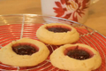 Raspberry Thumbprint Cookies: Cookie Jar