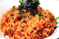 Korean Food: Kimchi Porridge (김치죽)