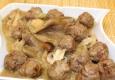 Beef Brisket With Fresh & Dried Mushrooms