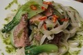 Thai Inspired Beef Salad with Rice Noodle