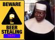 Sister Act: Nun Steals Beer