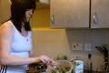 Simple Vegetable Salad with Spinach, Beetroot and Carrots