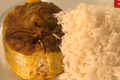 Banana Leaf Wrapped Fish with Salad