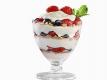 Berry Parfait and Spaghetti Pesto Fritatta
