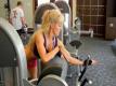 Women Biceps Workout In The Gym