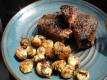 How To Make Bison Sirloin Steak & Blackend Calamari Buttons