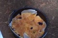 Outdoor Cast Iron Baked Blackberry Dump Cake