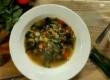 How To Make Black Eyed Peas and Spinach  Soup
