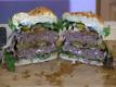 SmokingPit.com - Blue Cheese Mushroom & Swiss Buffalo Burger Santa Maria Grilled on the Scottsdale