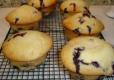 Cool Holiday Blueberry Muffins