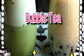 Boba : Bubble Tea (Boba Tea) with Mangosteen and Green Tea