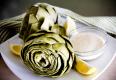 Boiled Artichokes with Lemon Beurre Blanc