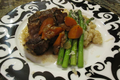 Beer Braised Beef with Rosemary-Scented Gnocchi