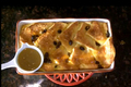 Baked Soft Butter and White Bread Pudding