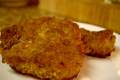 Breaded Pork Chops and Green Bean Casserole 