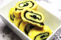 Korean Food: Rolled Egg And Laver (김계란 말이)