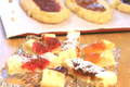 Jam Filled Shortbread Cookies