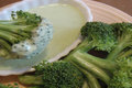 How To Make Blanched Broccoli With Indian Yogurt Dip