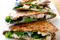 Chicken And Broccoli Quesadilla