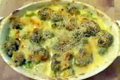 Broccoli And Cheddar Gratin