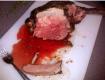 Broiled Leg-of-Lamb Slices with Sauce
