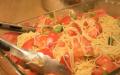 Tomato, Cheese and Basil Broiled Pasta