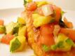 Broiled Salmon with Mango Jalapeno Mint Salsa