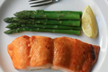 Miso Maple Glazed Broiled Salmon