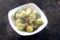 Brussel Sprouts with Parma and Sesame