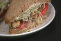 BST Bacon, Sprout and Tomato Sandwich