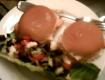 How To Make Buffalo Chicken Sliders With Caprese Salad In Lettuce Boats