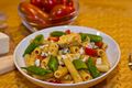 How To Make Buffalo Tofu Pasta Bowl
