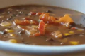 Bumblebee Soup - Bacon, Black Bean, Corn Chowder 
