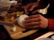 Cutting, Eating and Storing Burrata