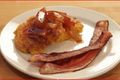 Squash Pancakes with Apple Maple Syrup Sauce