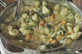 Butternut Squash Pasta And Crab Cakes