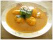 Low Sodium Butter Squash Soup with Chicken Meatballs and Dumplings