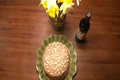 Cabernet Cake with Mocha-Mascarpone Frosting