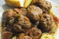 Homemade Cajun Meatballs And Smoked Sausages In Red Sauce
