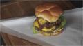 California Style Double Burger with Caramelized Onions