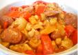 Tripe and Sausage with Chickpeas